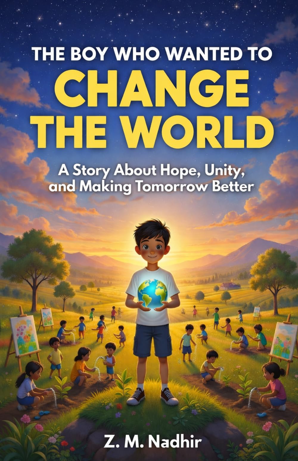 THE BOY WHO WANTED TO CHANGE THE WORLD: A Story About Hope, Unity, and Making Tomorrow Better