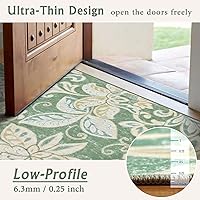 Vista 138 de Vintage Bohemian Entry Rug, 2x3 Small Entryway Rug Boho Kitchen Rugs Non-Slip Washable Indoor Door Mat, Distressed Floral Soft Accent Throw Rugs for