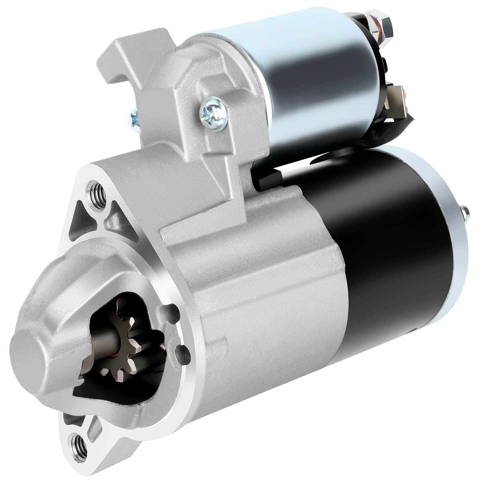 SCITOO Starter Fit For Jeep Commander 2006-2010 56044734AA | For Jeep Commander 2006-2010 3.7L V6|For Jeep Grand Cherokee 2005-2010 3.7L V6|Starters motor|Reference# 17939N