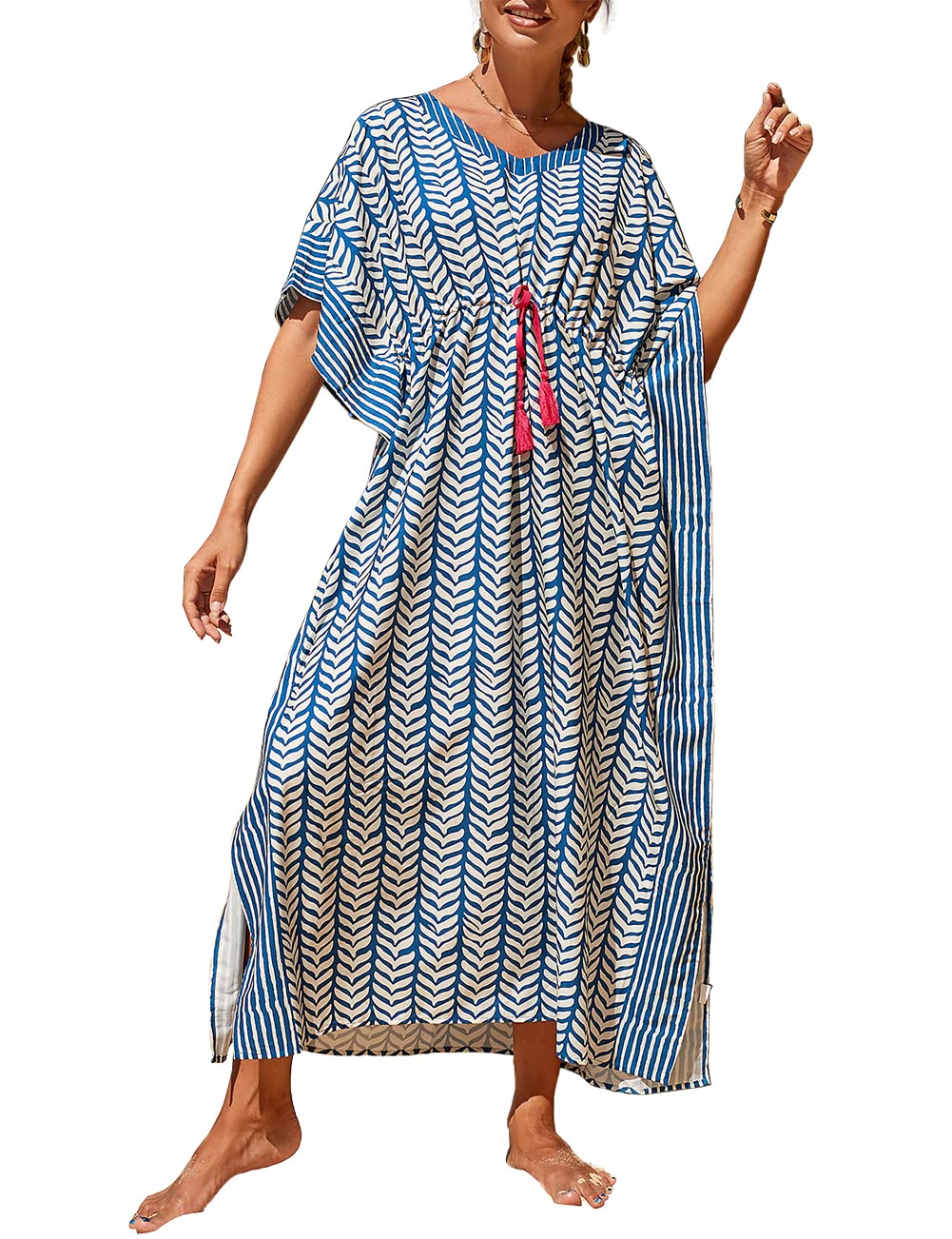 Bsubseach Bikini Bohemio para Mujer para bañador Kimono cárdigan — view 25