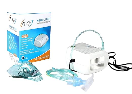 EZ-LIFE Piston Compressor Nebulizer Ideal For all Ages With 18 month warranty
