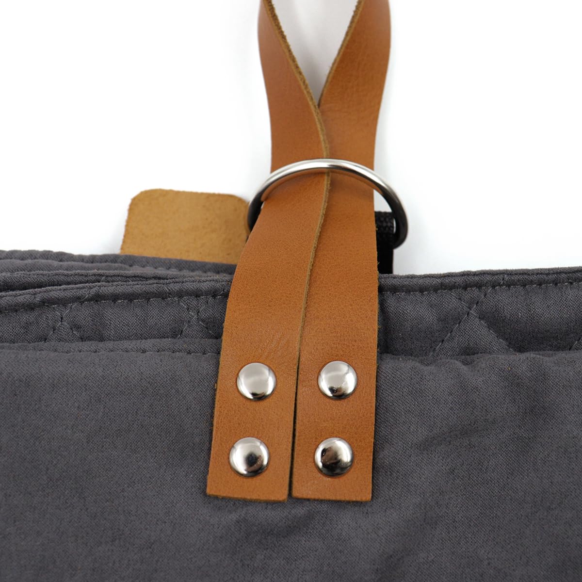 Paws&Co Manta para perros plegable y portátil, perfecta para camping, pícnic, exterior (gris, 100 x 65 cm)