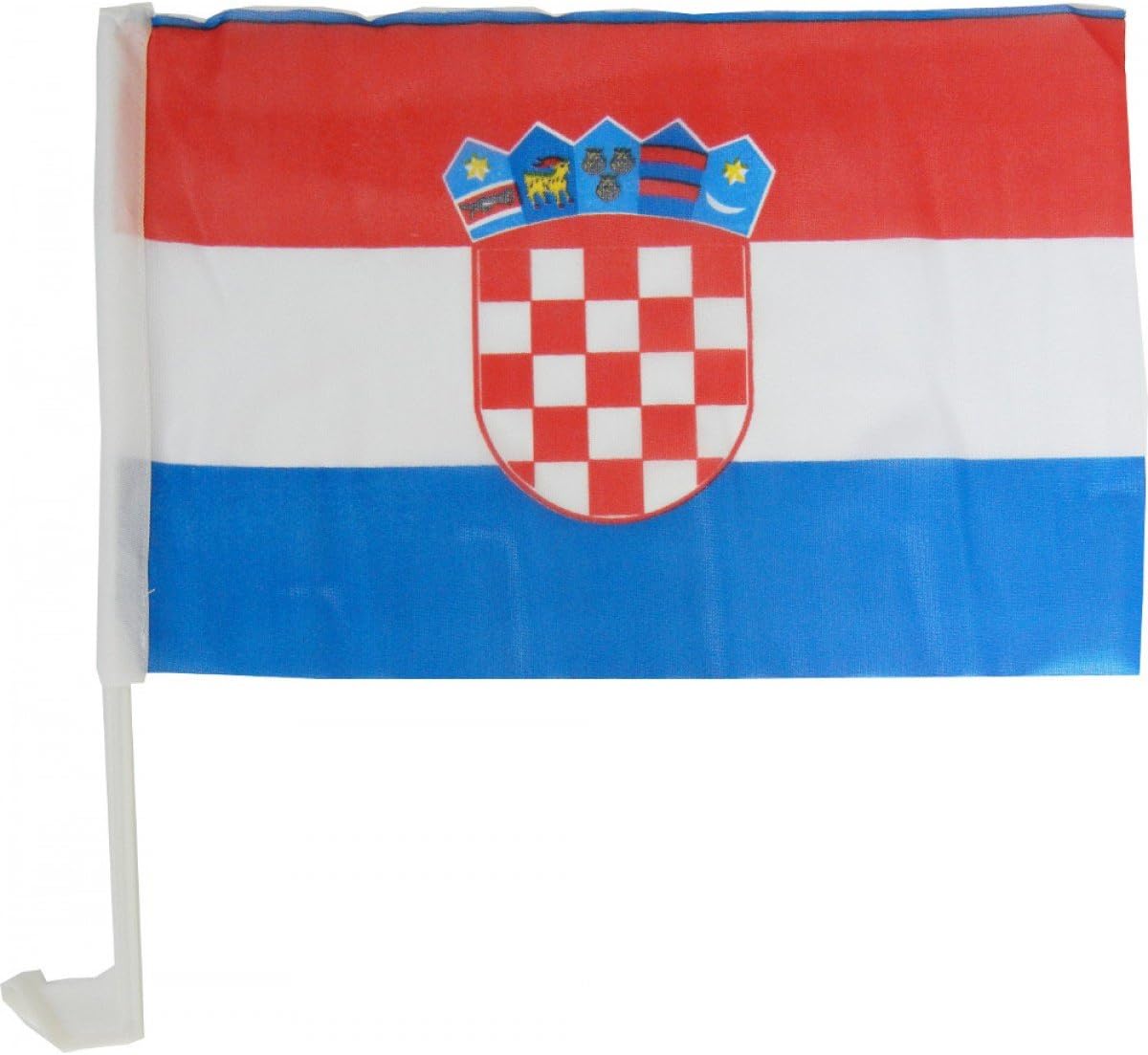 Car Flag, Carflag Croatia, Hrvatska Croatia, Set of 2