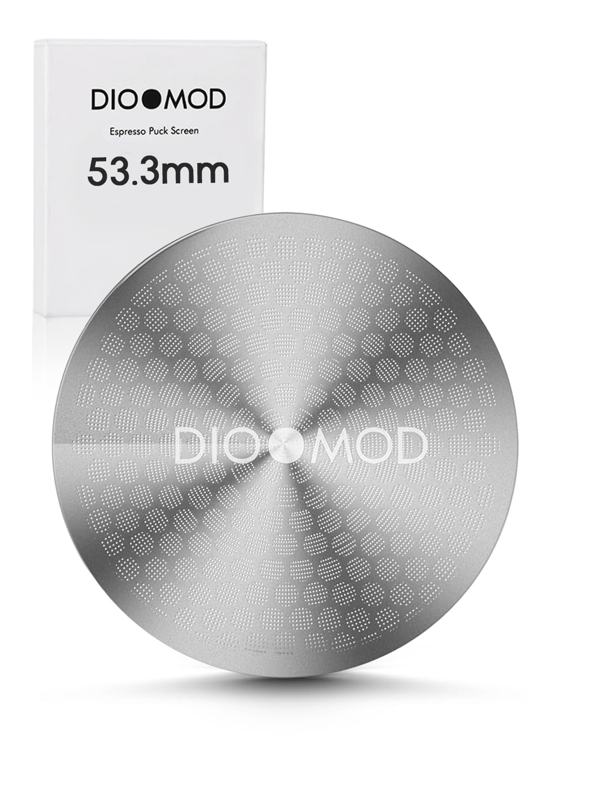 Dioomod 53.3mm Espresso Puck Screen, 0.9mm 150μm Ultra Thin Coffee Espresso Filter Screen - Mesh Reusable Filter for Espresso Portafilter Filter Basket 54mm