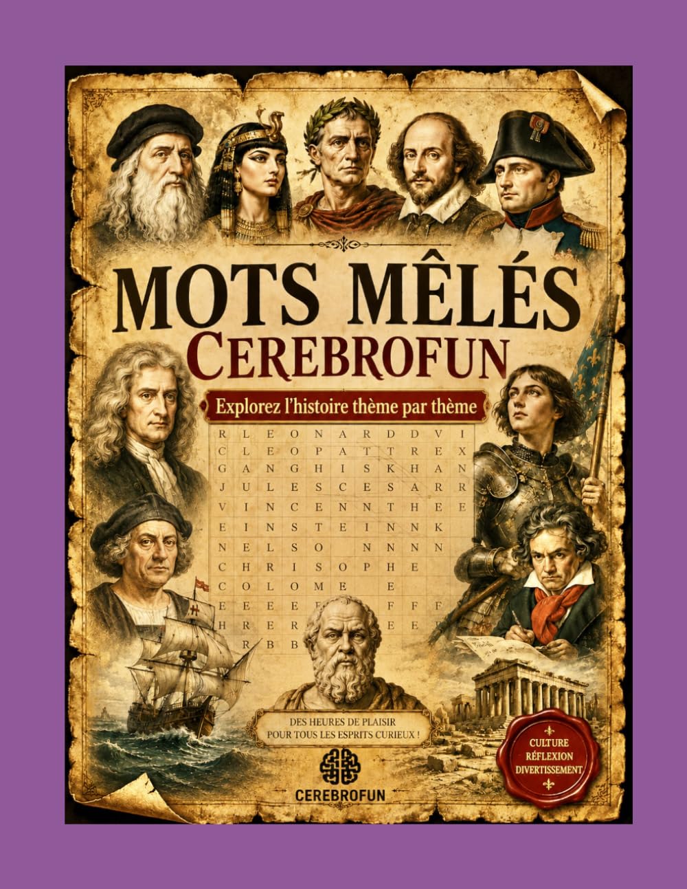 Mots Mêlés CEREBROFUN Explorez l’histoire thèmes par thèmes