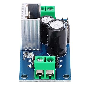 Voltage Regulator, Durable Power Stabilizer Module High Reliability DC 6V 1.2A Output Easy Wiring for DIY