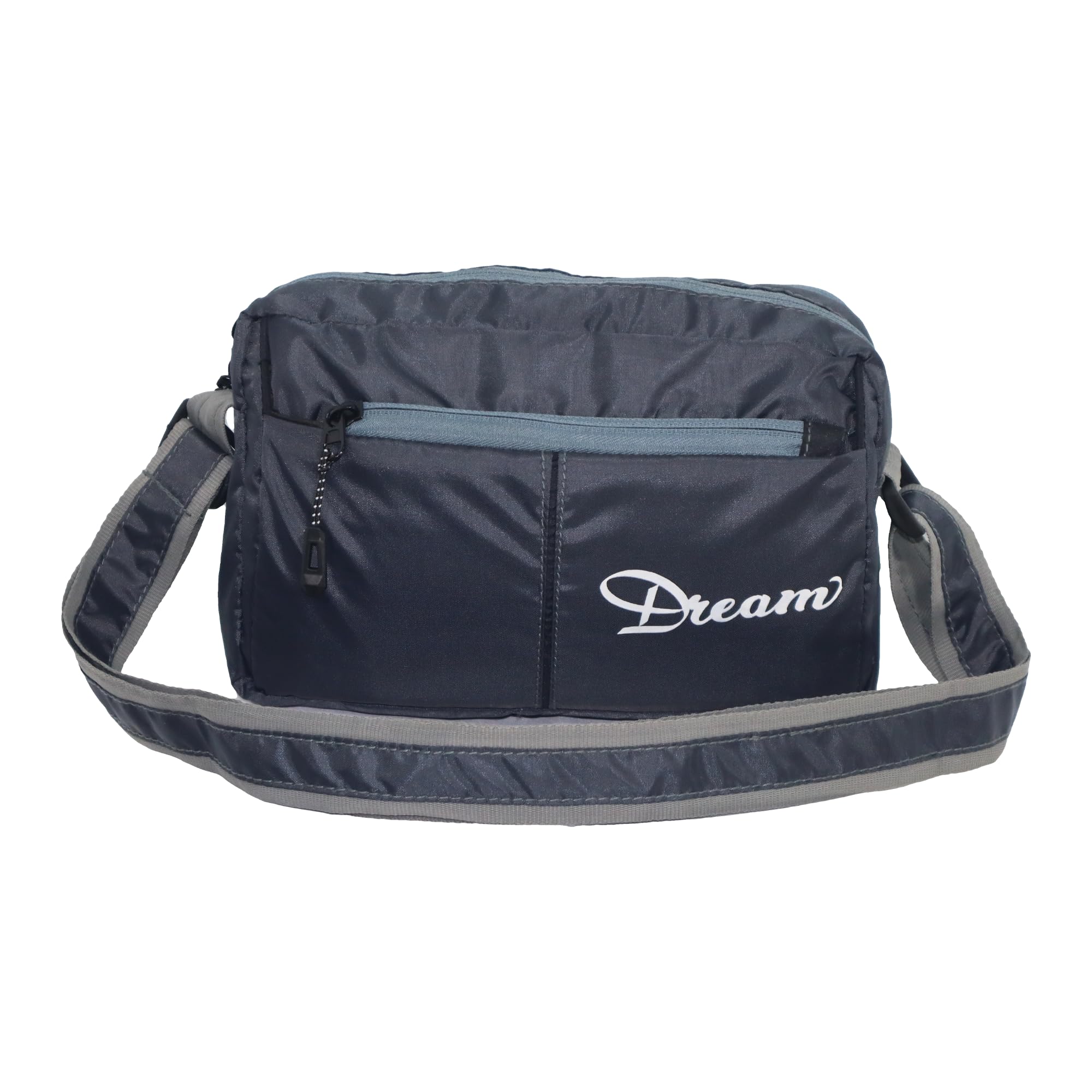 DREAM College/School/Office/Casual/Travel Sling Bag with laptop compartment, suitable for both men & women (Color: Black) [5 Compartment] (B0CS95MTXD) Amazon Price History, Amazon Price Tracker