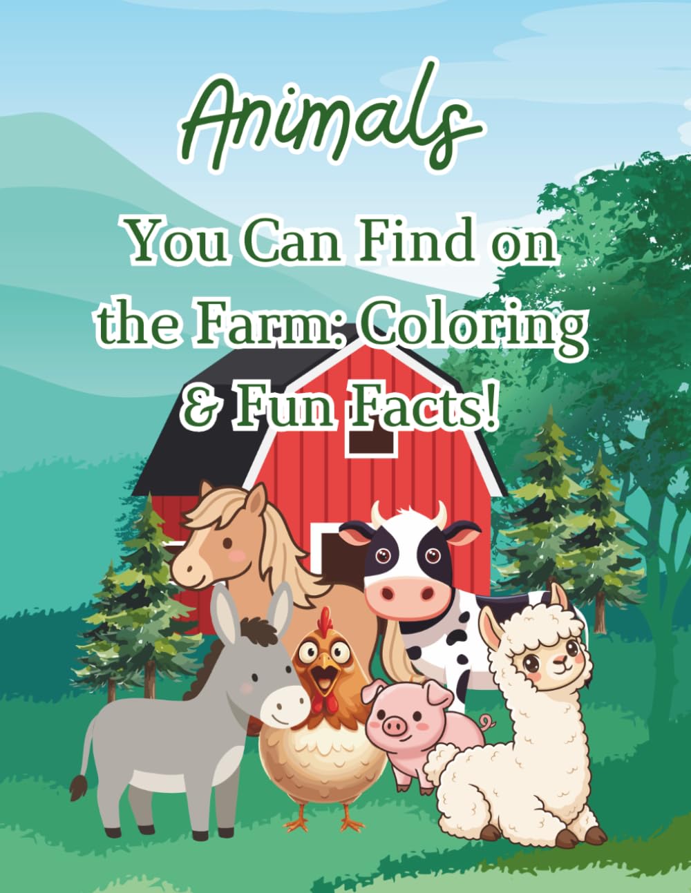 Animal You Can Find on the Farm, Coloring & Fun Facts