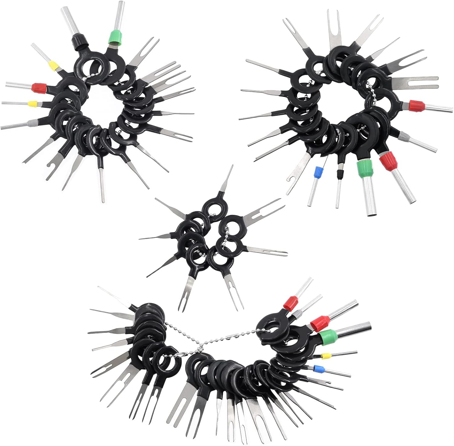 Tanstic 70Pcs Terminal Removal Tool Kit, Pin Extractor Tool