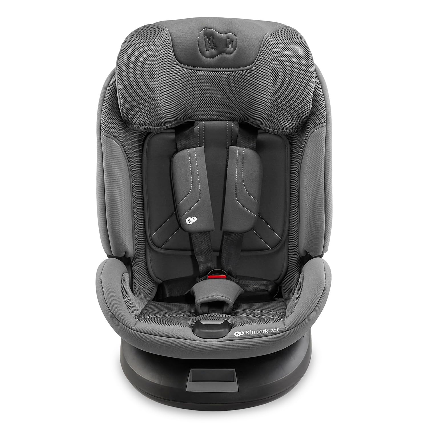 Kinderkraft XPEDITION3 I-Size fotelik samochodowy dla dzieci z obrotem o 360 stopni, ISOFIX, stacja bazowa, specjalne systemy bezpieczeństwa, łatwy do czyszczenia, od grupy urodzeń 0/1/2/3 0-36 kg