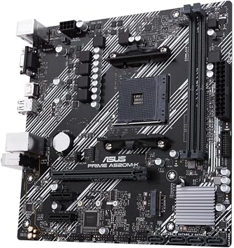 ADMI CPU/Motherboard Bundle   AMD Ryzen 5 5500 + ASUS Prime A520M-K No RAM   Pre-Assembled & Tested