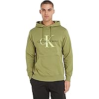 Calvin Klein Seasonal Monologo Regular Hoodie J30J320805, Felpe con Cappuccio