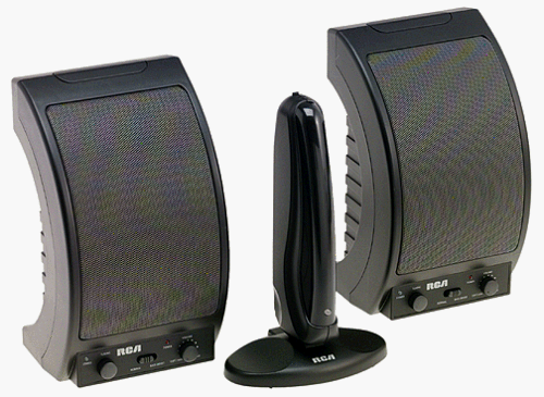 RCA WSP150 900 MHz Wireless Speakers (Discontinued by Manufacturer)