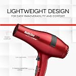 BaBylissPRO Ceramix Xtreme Sèche-cheveux en céramique, 1 , rouge