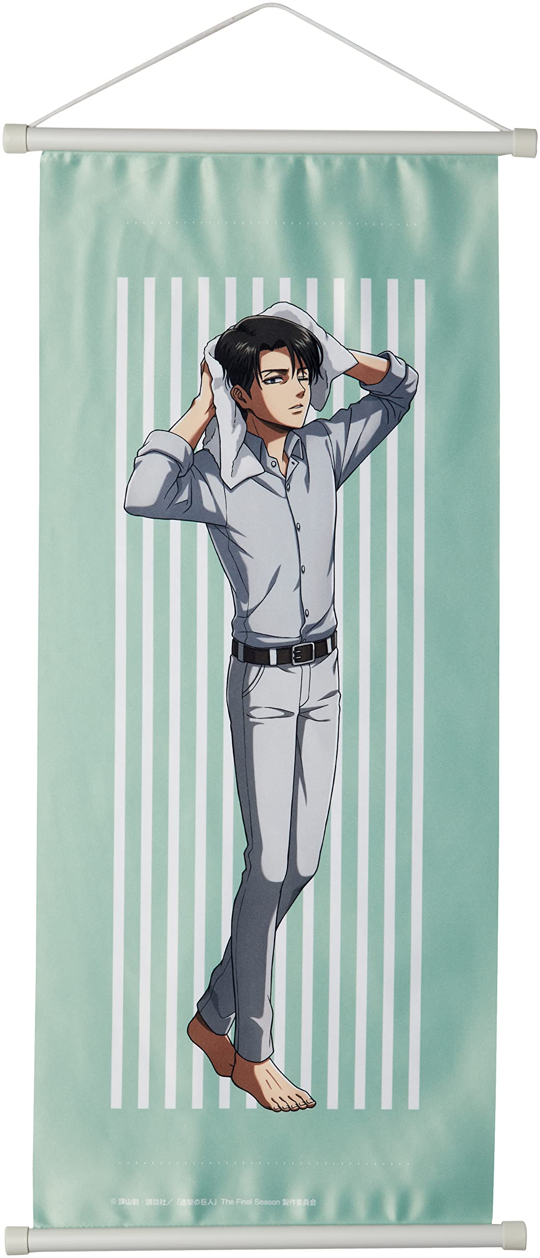 リヴァイ兵長 等身大タペストリー 進撃の巨人2 PS4 GC & Amazon リヴァイ兵長 等身大タペストリー 進撃の巨人2 PS4 GC & Amazon 進撃の巨人