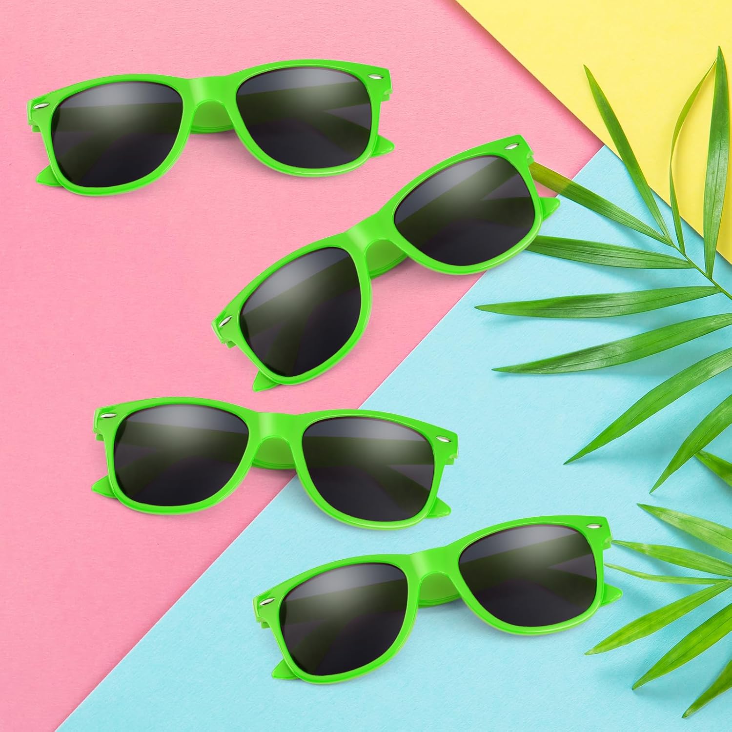 12 Pack Sunglasses in Bulk for Beach, Travel, Pool Party Accessories - Image 4