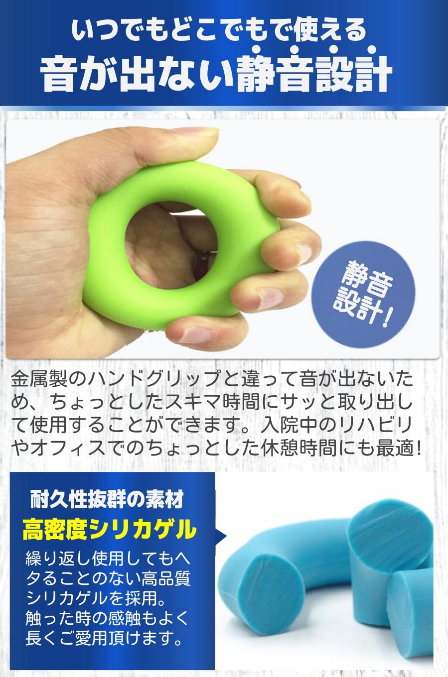 握力器具 3点セット Amazon | fogman ハンドグリップ 握力トレーニング リハビリ 30LB 40LB