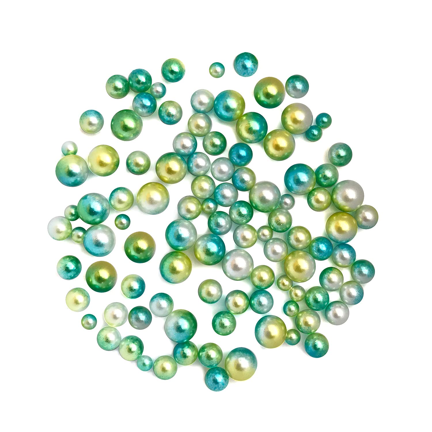 Buttons Galore Colorful Ombre Pearls for Crafts - Over 300 Pearls Tahitian Tie Dye Fresh Water