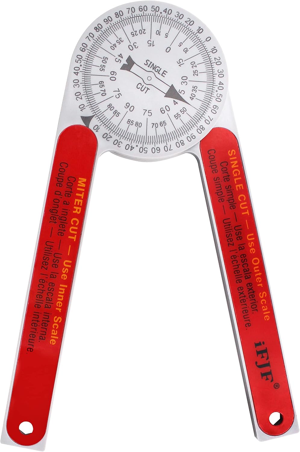 Miter Saw Protractor Replacement for the Model #505P-7,Miter Angle Finder with Laser Dial for Carpenters, Plumbers and All Building Trades Also Invaluable for Home Use and Do-It-Yourselfers.