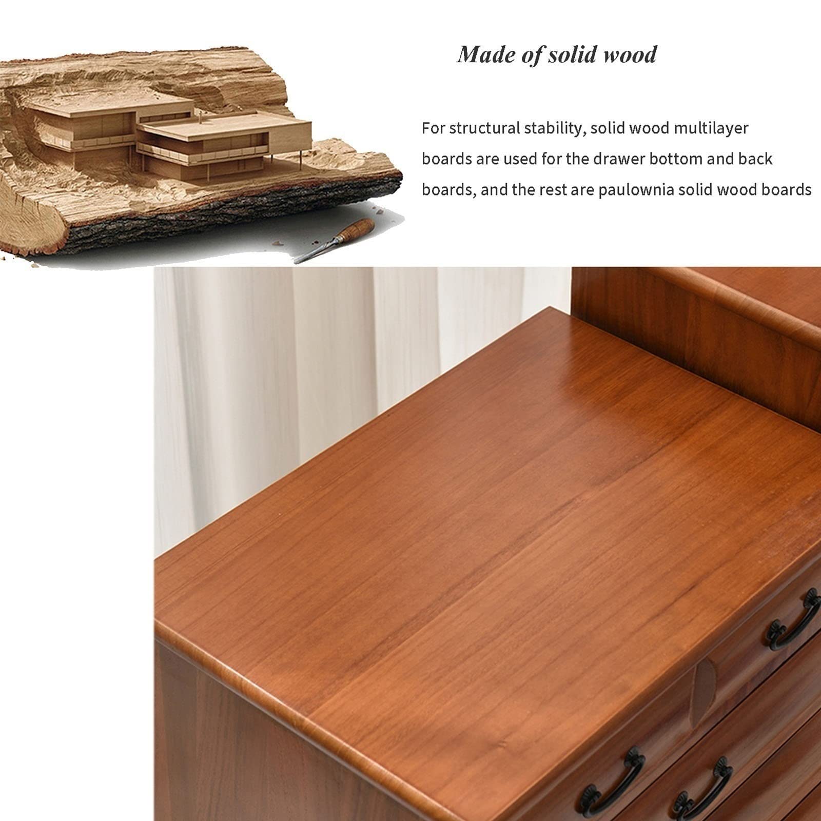 Boîte de Rangement pour Organisateur de Bureau – Classeur de Bureau, classeur Plat, Armoire à tiroirs de Bureau, classeur en Bois/Armoire de Rangement de Bureau/Armoire de données