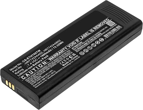 ALLC Replacement Battery for Cassidian P3G/TPH700,PNHR7742AAA02/HR7742AAB02,1800mAh