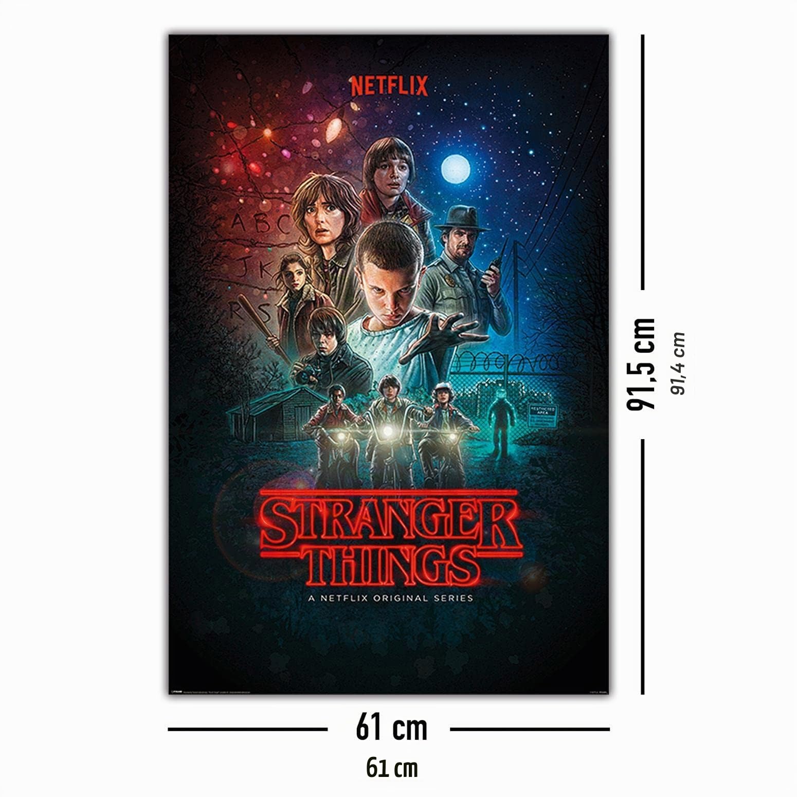 Close Up Stranger Things - A Netflix Original Series Poster (61cm