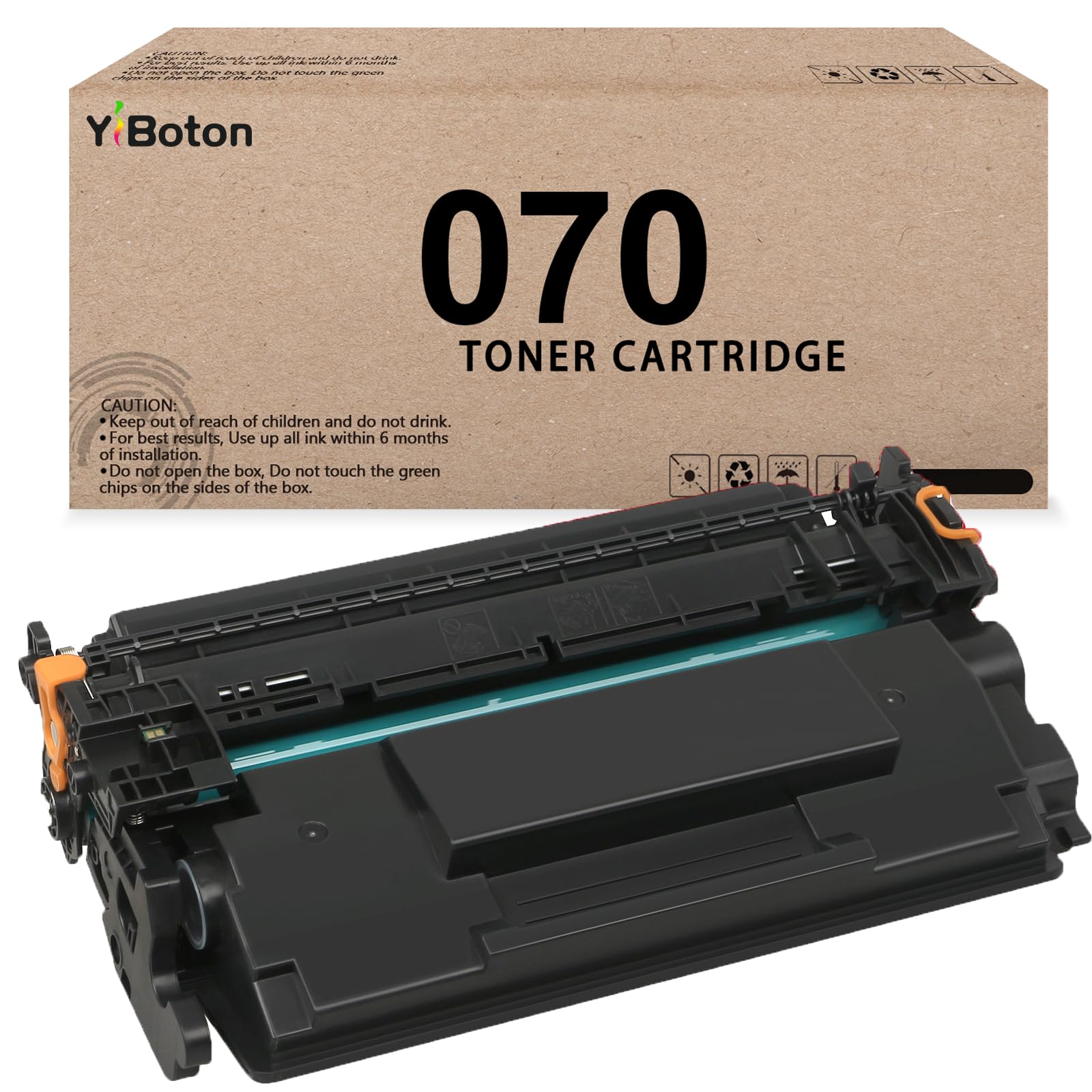 YiBonton 070 CRG-070 CRG 070H CRG-070 Compatible Toner Cartridge Replacement for 070 Toner imageCLASS MF461 MF461dw MF462 MF462dw MF465 MF465dw LBP243 LBP243dw LBP266 LBP266dw LBP247 LBP247dw