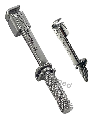 Acero inoxidable alemán de alta calidad, retenedor de matriz Tofflemire, bandas universales para instrumentos dentales (1 cada uno)