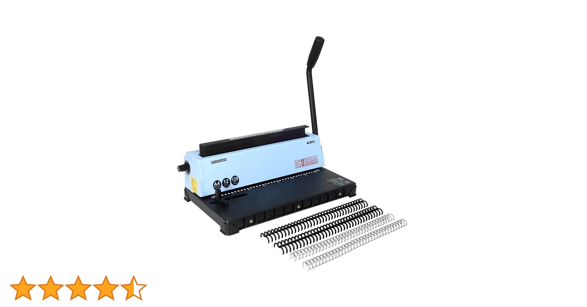 RAYSOONER 紙パンチと製本機。 Amazon.co.jp: RAYSOONER SD-220B 製本機 コームリング 角穴 1