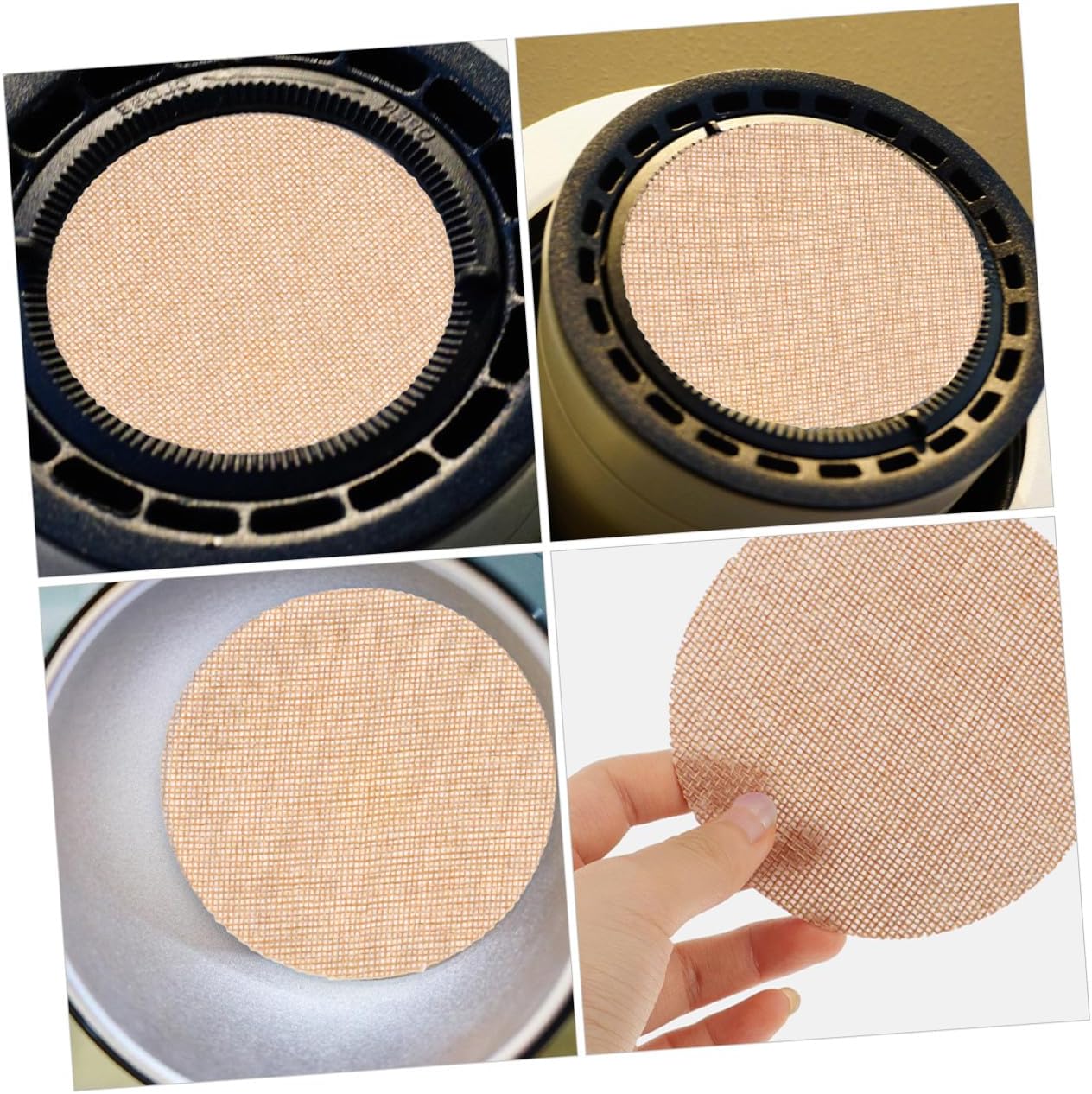 Uonlytech 2pcs Fire Resistant Lampshade Diffuser Soft Light Ceiling Spotlight Covers for Eye Protection Glare Pendant Lamp Accessories for Safe Warm Lighting