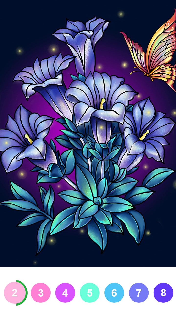 Paint By Number Free Coloring Book Puzzle Game App On Amazon Appstore