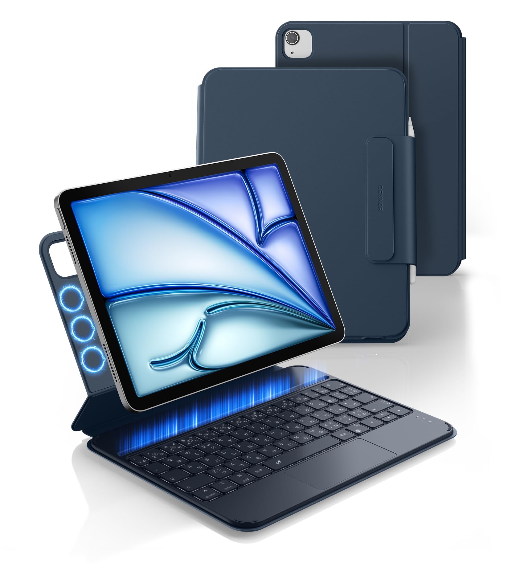 Amazon.co.jp: Dexnor iPad Air 11インチ用 キーボード付きケース M4