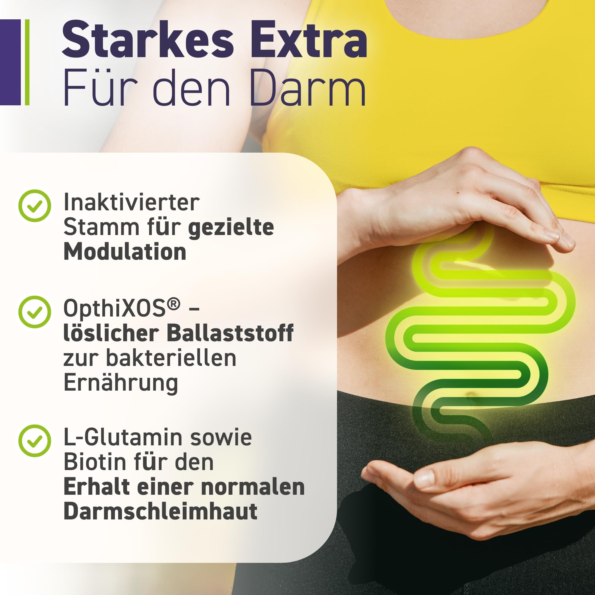 Omniflora Complete – 101 Bakterienkulturen, 100 Mrd. KBE – 28 Kapseln | Mit patentiertem OptiXOS Ballaststoff · 101 Kulturen · 100 Mrd. KBE · Biotin trägt zur Erhaltung normaler Schleimhäute bei