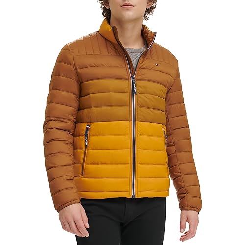Tommy Hilfiger Men's Ultra Loft Lightweight Packable Puffer Jacket (Standard and Big & Tall)