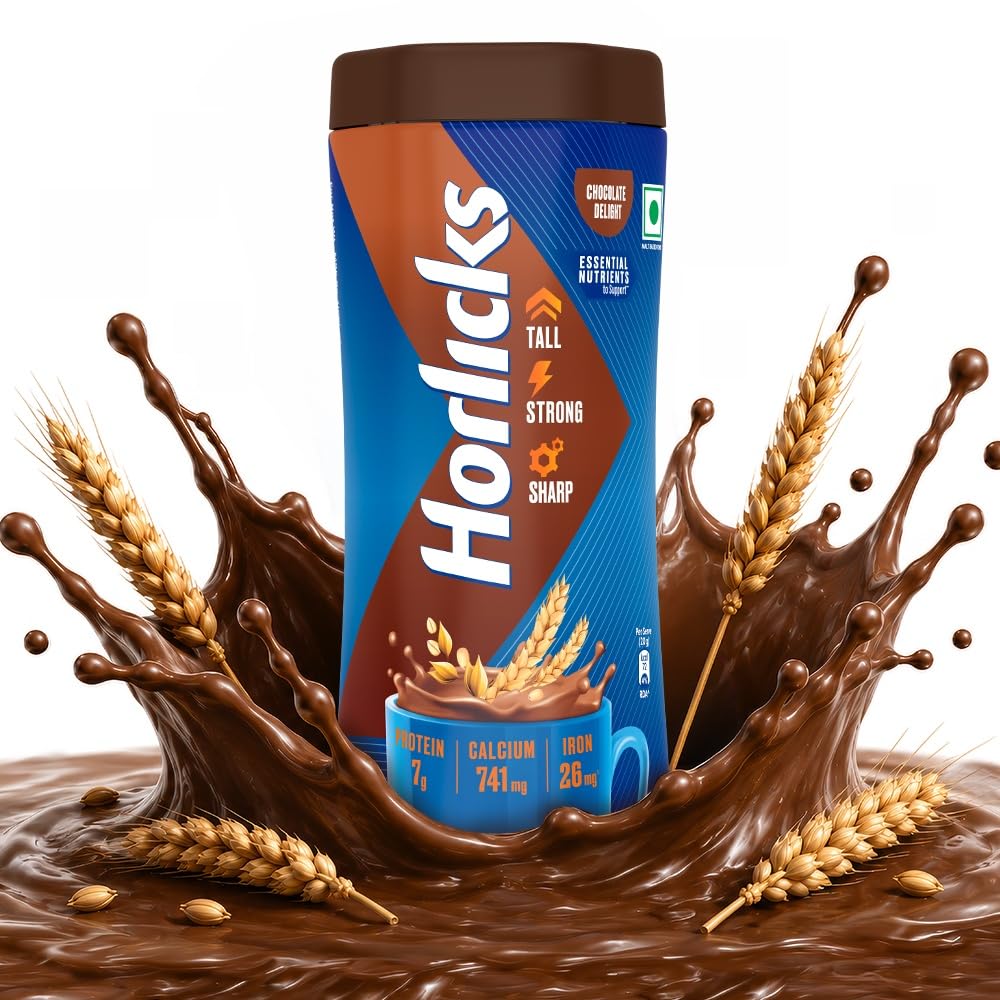 Horlicks Health and Nutrition drink - 500 g Pet Jar (Chocolate flavor)