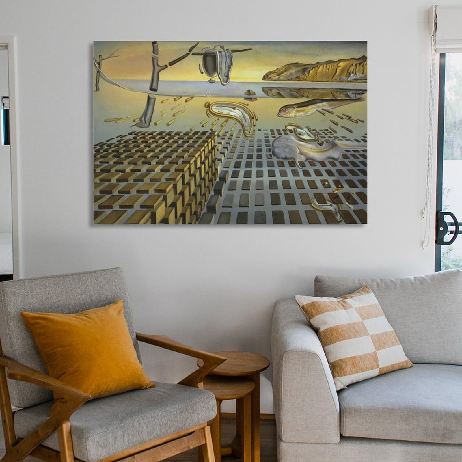 解体新書アート現代アート油絵インテリア個性的ダリ絵画おしゃれ雑貨