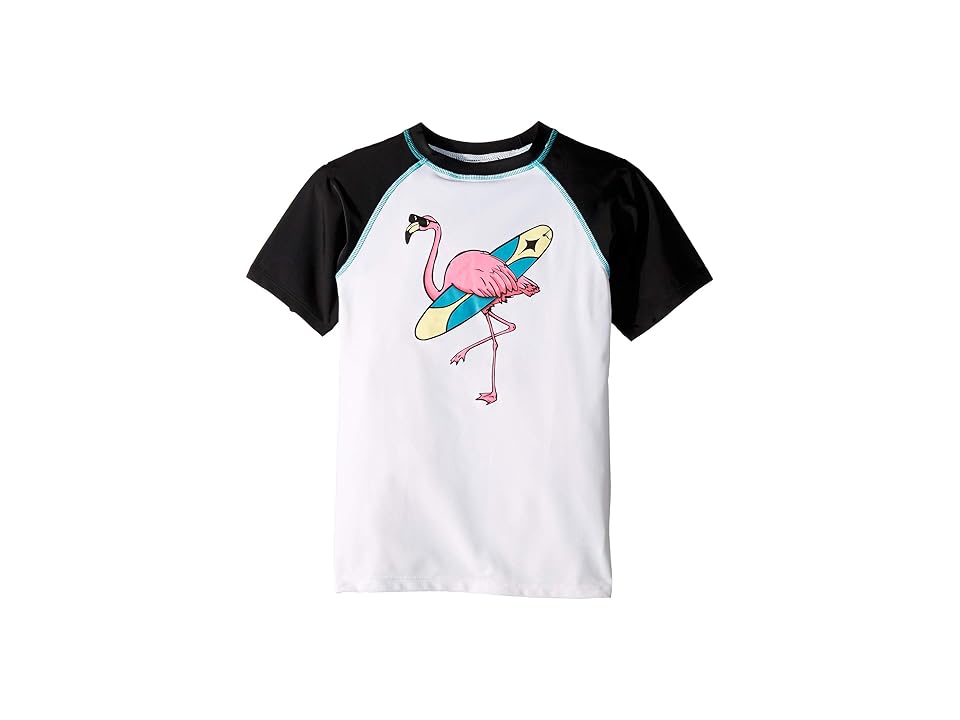 

Appaman Kids Rashguard - Flamingo (Toddler/Little Kids/Big Kids) (Black) Boy's Swimwear