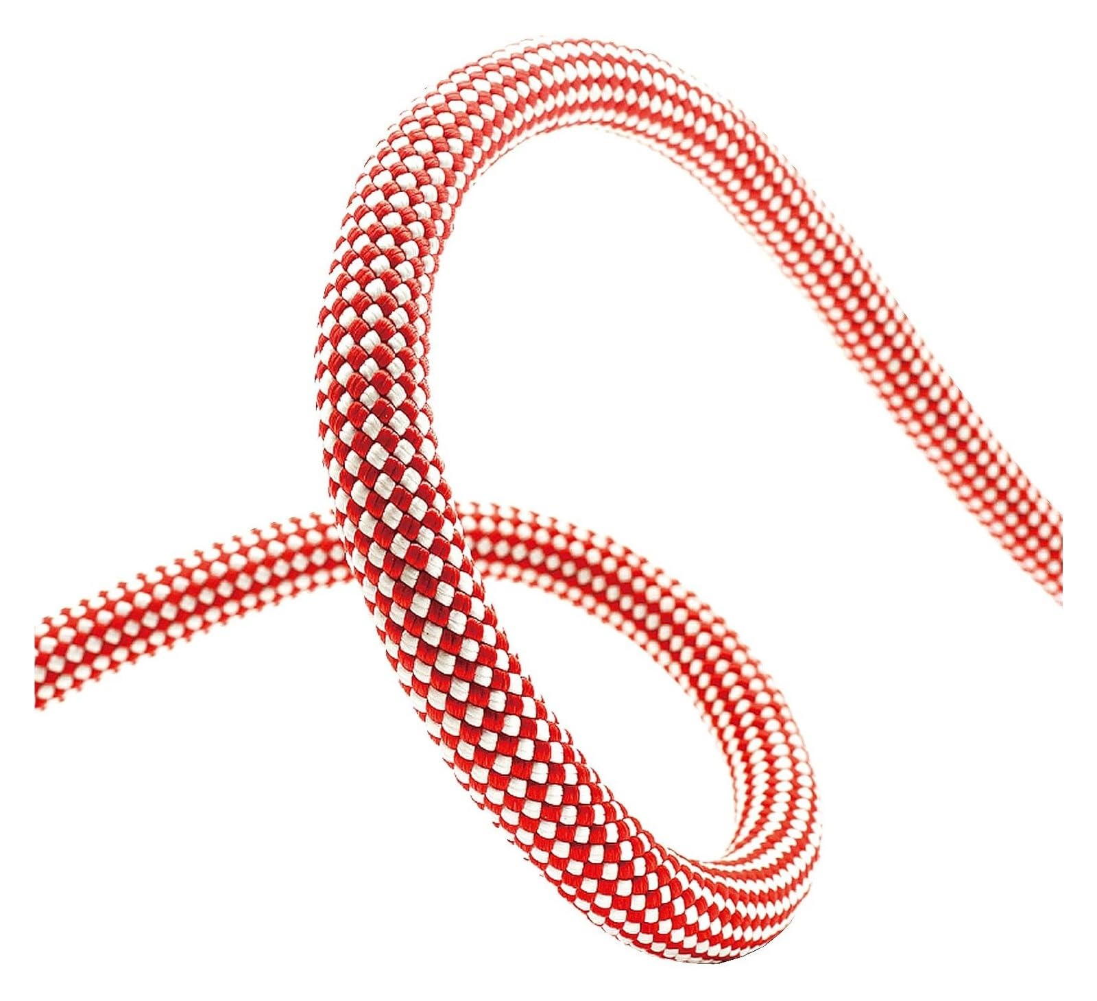 Cuerda de Nailon de Alta Resistencia, Cuerda estática Multicolor de 10,5 mm, de 10 a 100 Metros, Adecuada for Operaciones aéreas de Descenso al Aire Libre y agrupaciones.