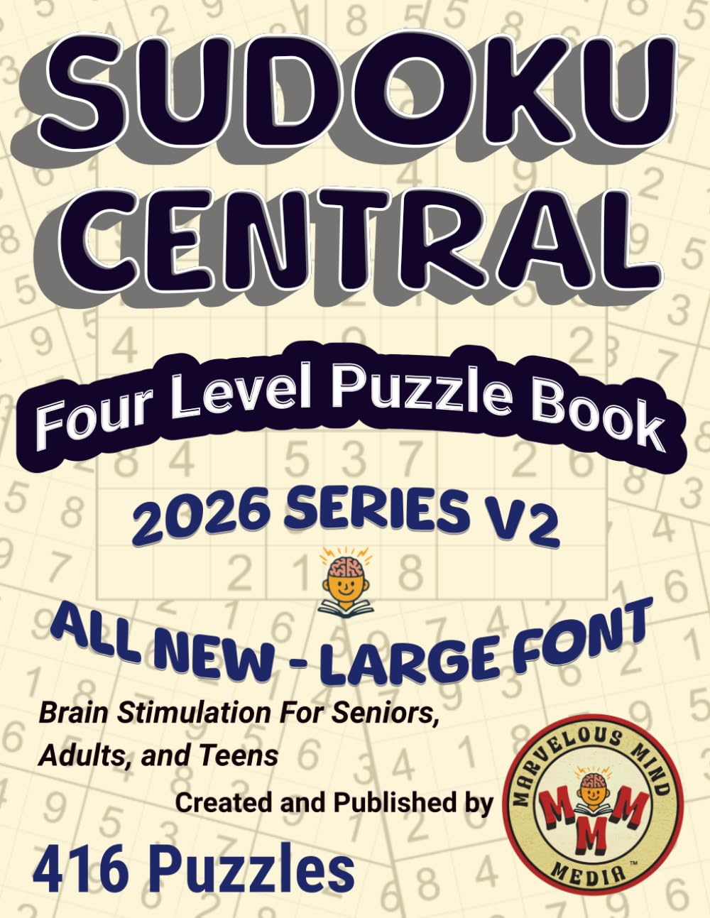 Sudoku Central Four Level Puzzle Book
