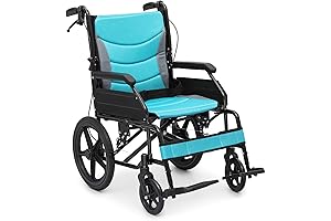 Wheel Chair for Adults with Swing-Away Footrest