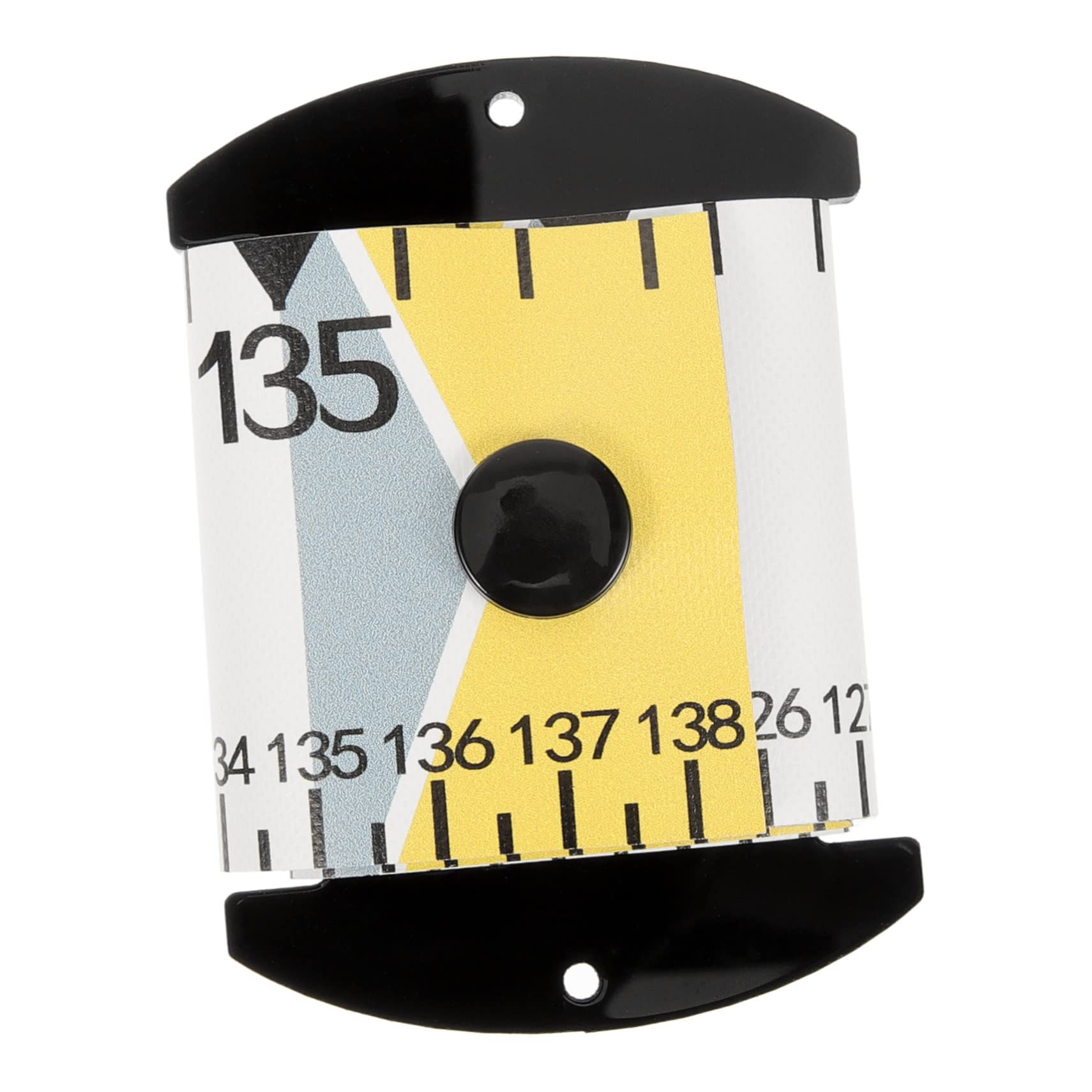 BESPORTBLE 4pcs Plastic Fish Measuring Ruler Folding Ruler for Fishing Compact Outdoor Tool