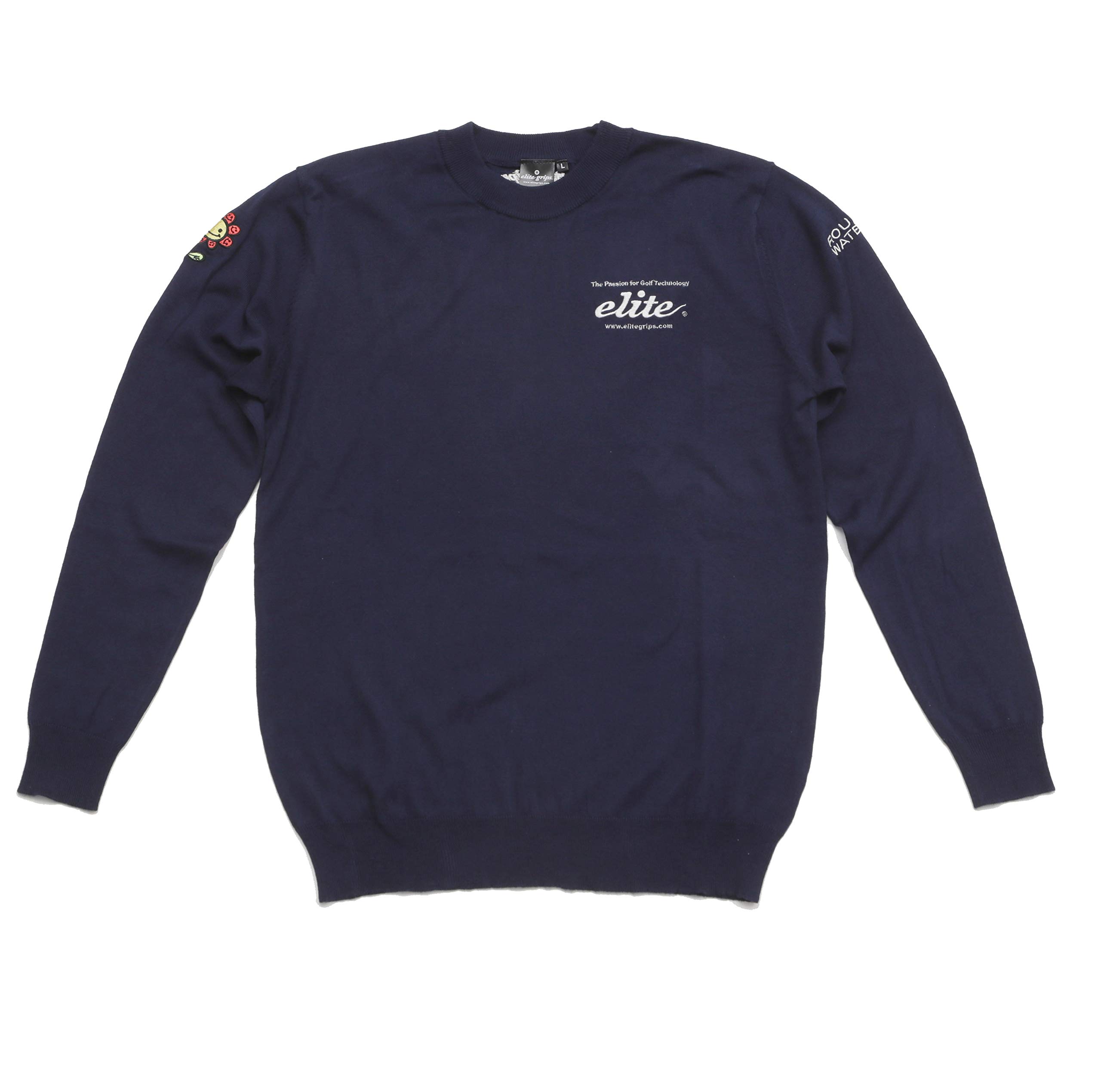 Amazon | [エリートグリップ] クルーネックセーター ゴルフウェア
