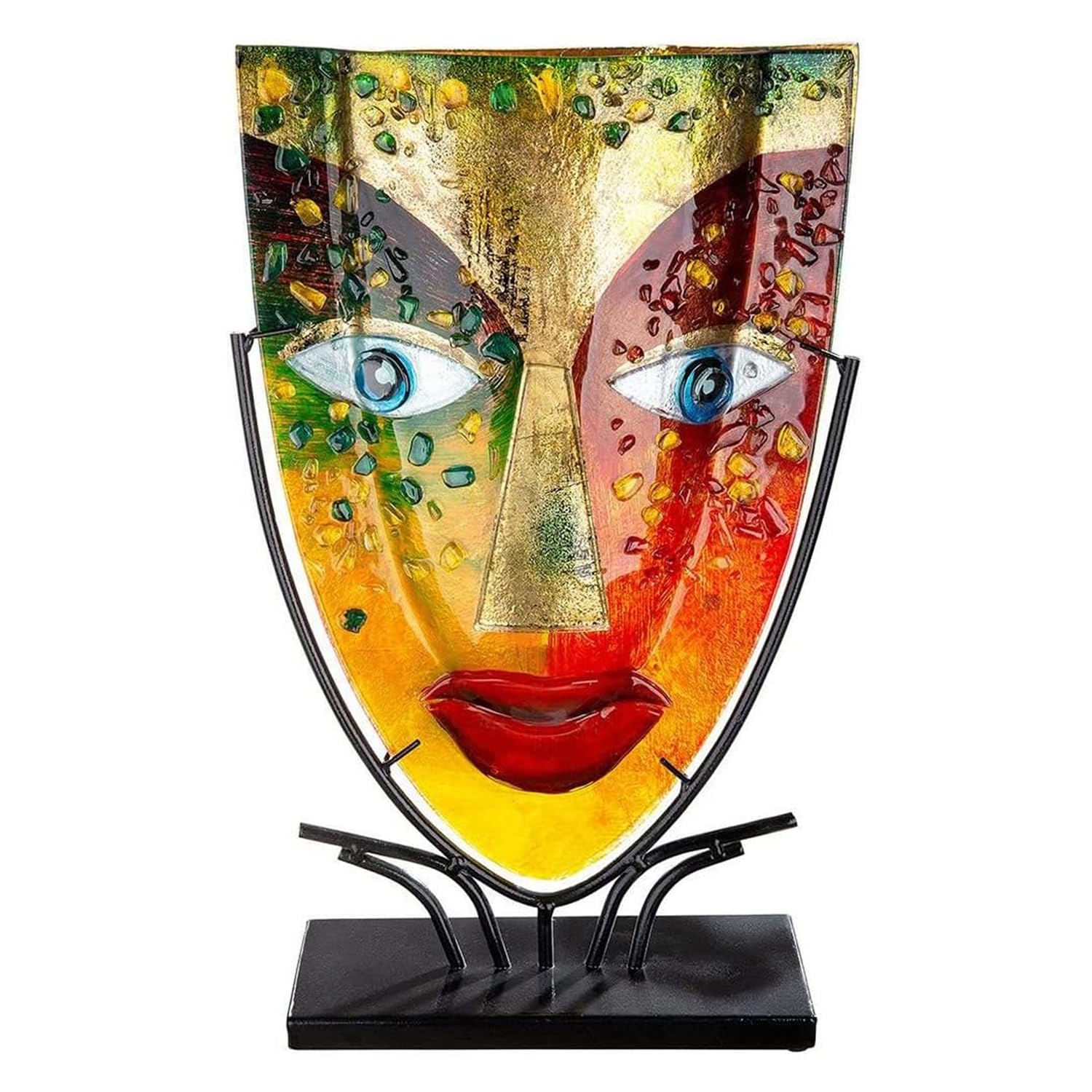 GILDE Sculpture, Multicoloured, Height 47 cm