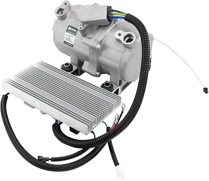 ELECTRIC AC AIR CONDITIONING COMPRESSOR UNIVERSAL APP - CARS, TRUCK&VANS - 24V