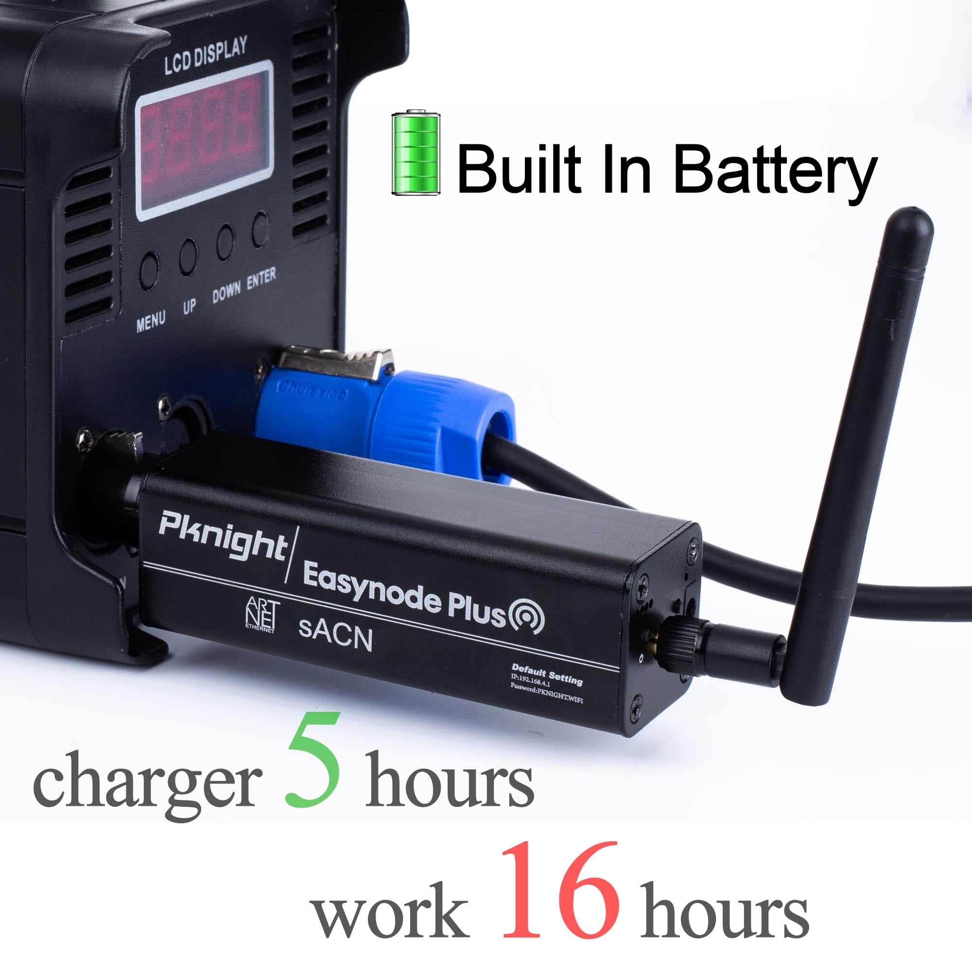 Amazon.com: Pknight 2.4G Wireless WiFi DMX Easynode Plus 3 Pin