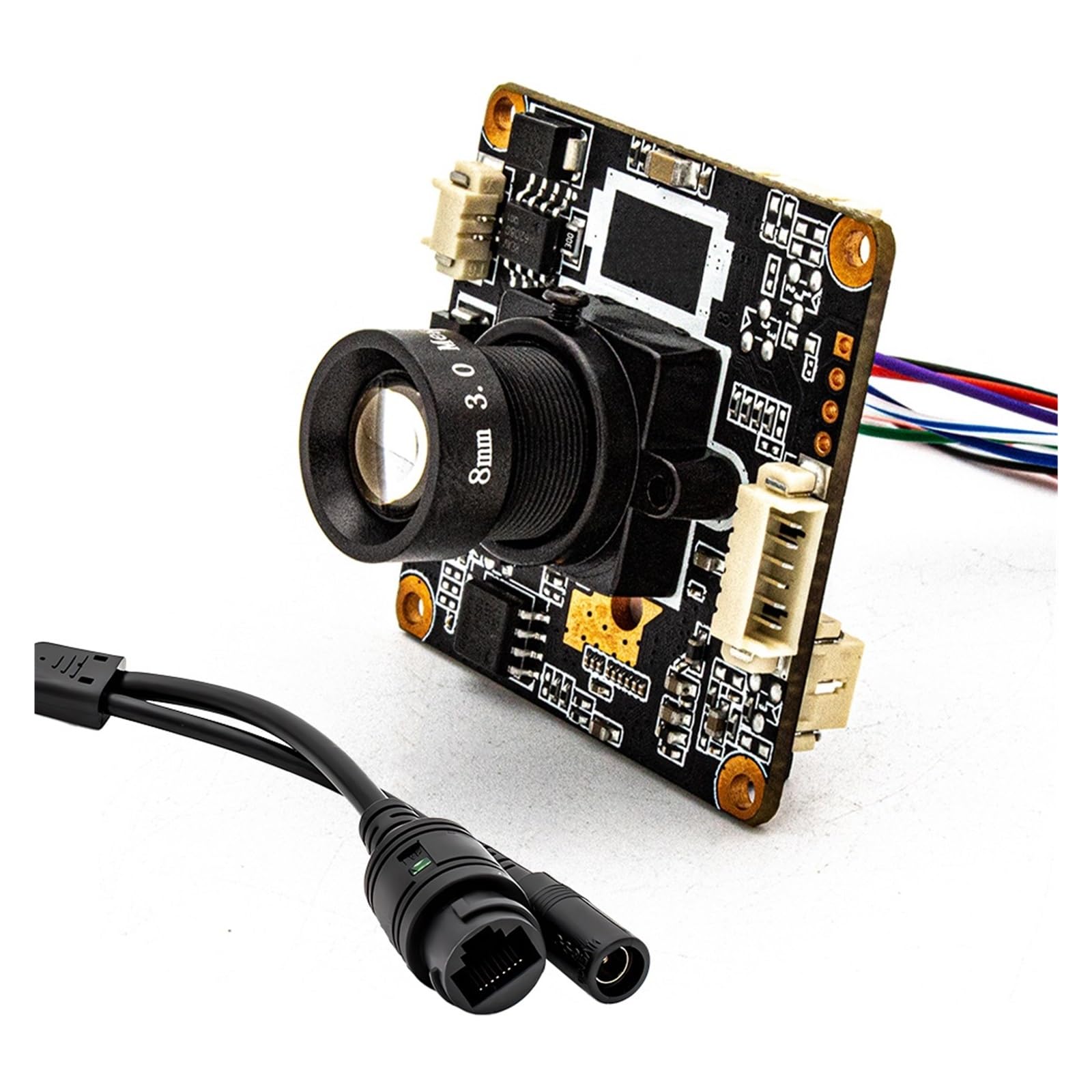 WGWK IP Network Camera Module Onvif POE48V 3MP 25FPS Webcam 8mm 42 Degree M12 Mount Lens Safety HD Security Camera Board(DC12V)-image-47