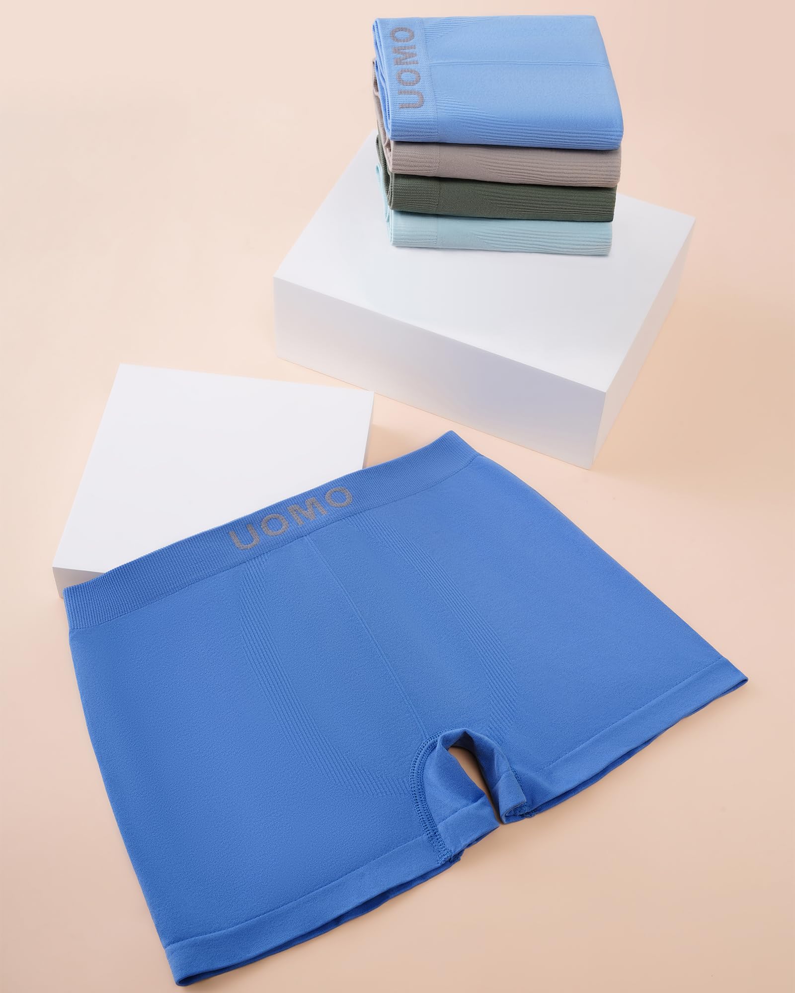 Channo Boxer Garçon sans Couture: Respirants Élastiques Multicolores Garçon Junior Idéaux pour l'École la Vie Quotidienne et Les Jeux Lot de 5