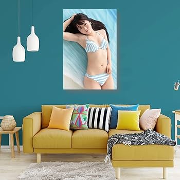 Amazon.co.jp: 峯岸みなみ写真ビキニアートパネルポスター アート