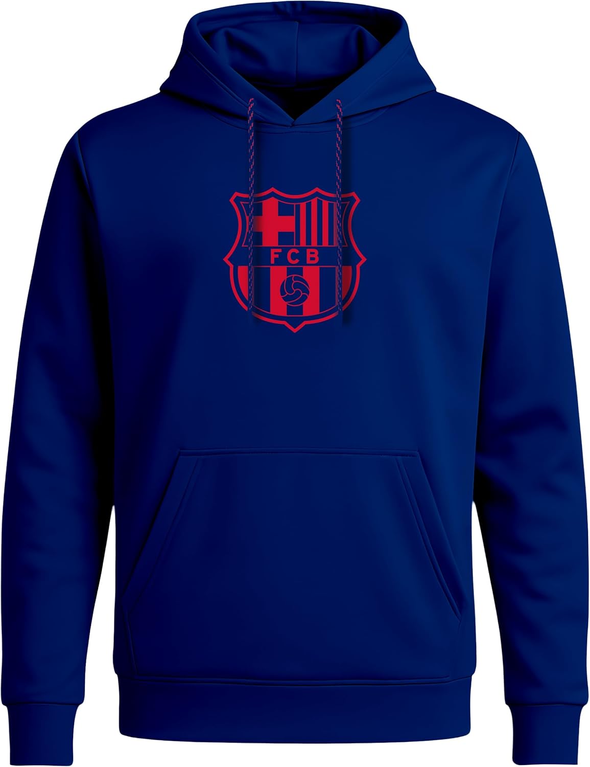 Icon Sports Officially Licensed FC Barcelona Pullover Hoodie - Unisex Adult - Image 3
