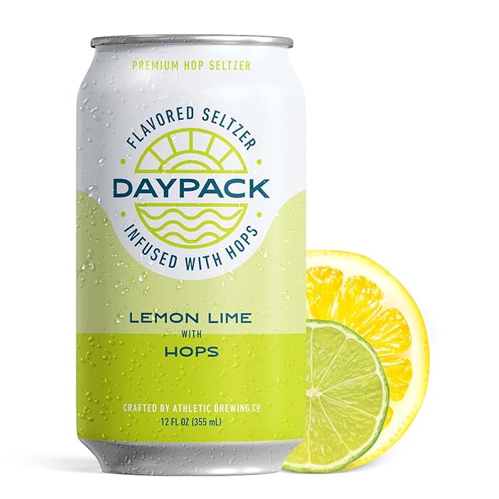 Buy Athletic Brewing Company DayPack Sparkling Water 12Pack of Lemon